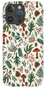 Mushroom Forest Pattern - Phone Case