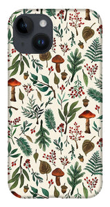 Mushroom Forest Pattern - Phone Case