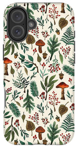 Mushroom Forest Pattern - Phone Case