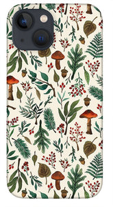Mushroom Forest Pattern - Phone Case