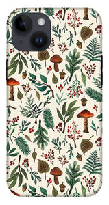 Mushroom Forest Pattern - Phone Case