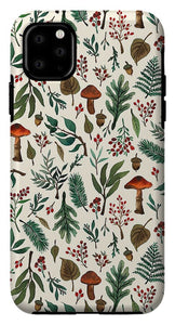 Mushroom Forest Pattern - Phone Case