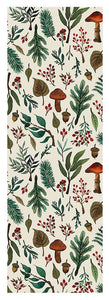 Mushroom Forest Pattern - Yoga Mat