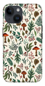 Mushroom Forest Pattern - Phone Case