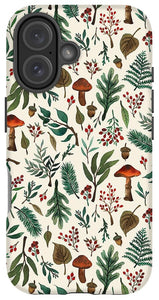 Mushroom Forest Pattern - Phone Case