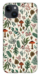 Mushroom Forest Pattern - Phone Case