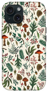 Mushroom Forest Pattern - Phone Case