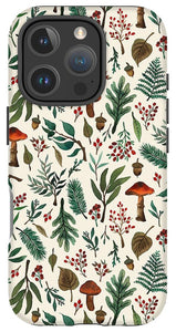 Mushroom Forest Pattern - Phone Case