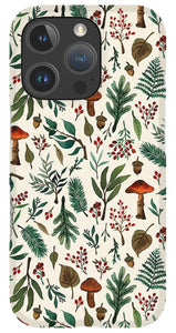 Mushroom Forest Pattern - Phone Case
