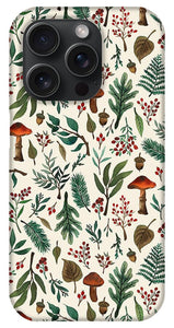 Mushroom Forest Pattern - Phone Case
