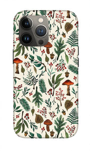 Mushroom Forest Pattern - Phone Case