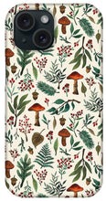 Load image into Gallery viewer, Mushroom Forest Pattern - Phone Case