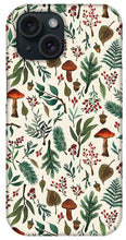 Load image into Gallery viewer, Mushroom Forest Pattern - Phone Case