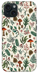 Mushroom Forest Pattern - Phone Case