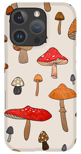 Mushroom Pattern - Phone Case
