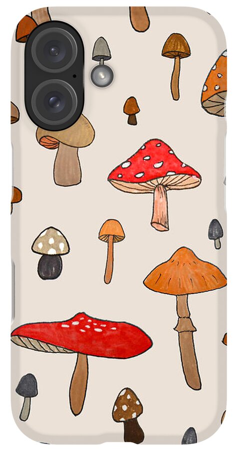 Mushroom Pattern - Phone Case
