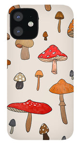 Mushroom Pattern - Phone Case