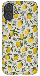 Olive and Lemon Pattern - Phone Case