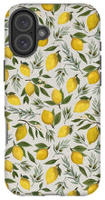 Load image into Gallery viewer, Olive and Lemon Pattern - Phone Case