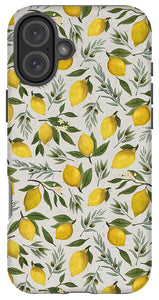 Olive and Lemon Pattern - Phone Case