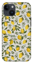 Load image into Gallery viewer, Olive and Lemon Pattern - Phone Case