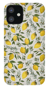 Olive and Lemon Pattern - Phone Case