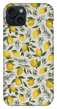Load image into Gallery viewer, Olive and Lemon Pattern - Phone Case