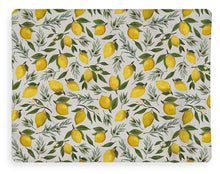 Load image into Gallery viewer, Olive and Lemon Pattern - Blanket