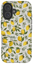 Load image into Gallery viewer, Olive and Lemon Pattern - Phone Case