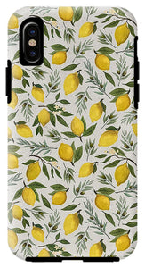 Olive and Lemon Pattern - Phone Case
