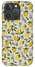 Load image into Gallery viewer, Olive and Lemon Pattern - Phone Case