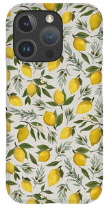 Olive and Lemon Pattern - Phone Case