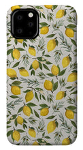 Load image into Gallery viewer, Olive and Lemon Pattern - Phone Case