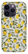 Load image into Gallery viewer, Olive and Lemon Pattern - Phone Case