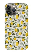 Load image into Gallery viewer, Olive and Lemon Pattern - Phone Case