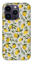 Load image into Gallery viewer, Olive and Lemon Pattern - Phone Case