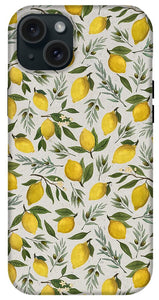 Olive and Lemon Pattern - Phone Case