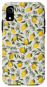 Olive and Lemon Pattern - Phone Case