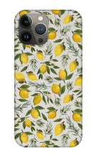 Load image into Gallery viewer, Olive and Lemon Pattern - Phone Case