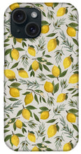 Load image into Gallery viewer, Olive and Lemon Pattern - Phone Case