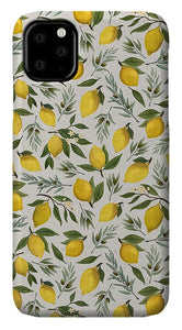 Olive and Lemon Pattern - Phone Case