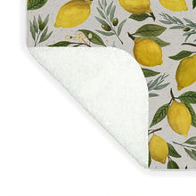 Load image into Gallery viewer, Olive and Lemon Pattern - Blanket