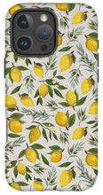 Load image into Gallery viewer, Olive and Lemon Pattern - Phone Case