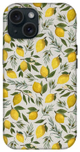 Load image into Gallery viewer, Olive and Lemon Pattern - Phone Case