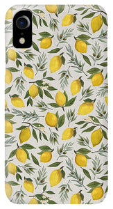 Olive and Lemon Pattern - Phone Case