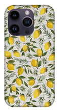 Load image into Gallery viewer, Olive and Lemon Pattern - Phone Case
