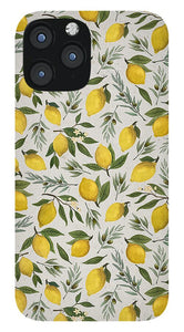 Olive and Lemon Pattern - Phone Case