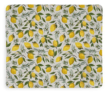 Load image into Gallery viewer, Olive and Lemon Pattern - Blanket