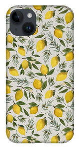 Olive and Lemon Pattern - Phone Case