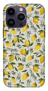 Olive and Lemon Pattern - Phone Case